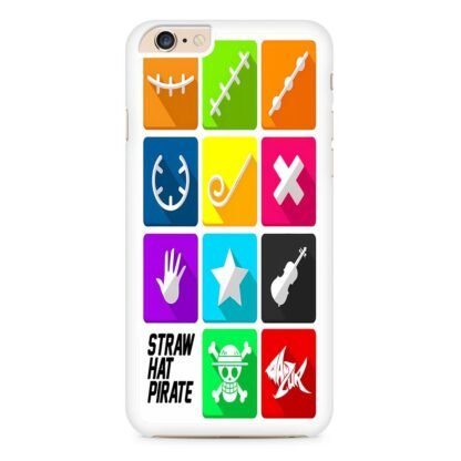 One Piece Straw Hat Pirates Symbol iPhone 6 / 6S / 6 Plus / 6S Plus Case - Image 2