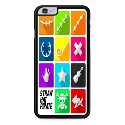 One Piece Straw Hat Pirates Symbol iPhone 6 / 6S / 6 Plus / 6S Plus Case