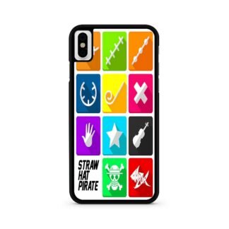 One Piece Straw Hat Pirates Symbol iPhone X / XR / XS / XS Max Case