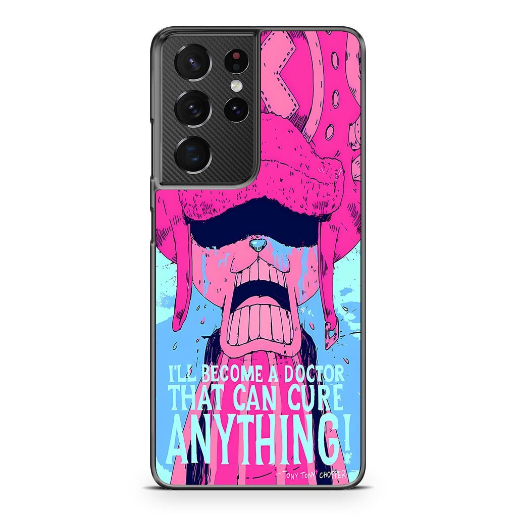 One Piece Tony Tony Chopper Quote Samsung Galaxy S21 / S21 Plus / S21 Ultra / S21 FE Case