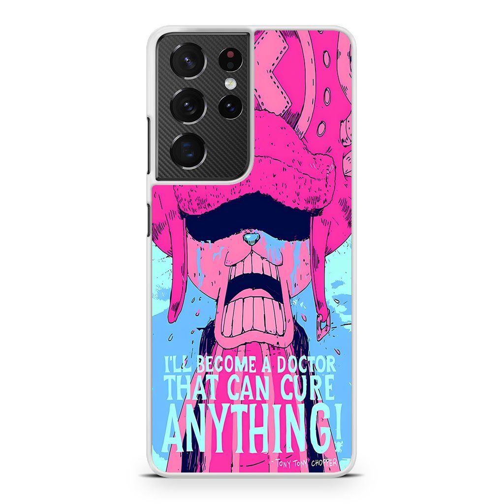 One Piece Tony Tony Chopper Quote Samsung Galaxy S21 / S21 Plus / S21 Ultra / S21 FE Case - Image 2
