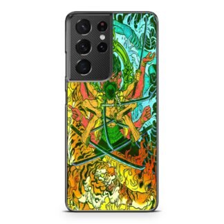 One Piece Zoro Kyutoryu Asura Samsung Galaxy S21 / S21 Plus / S21 Ultra / S21 FE Case