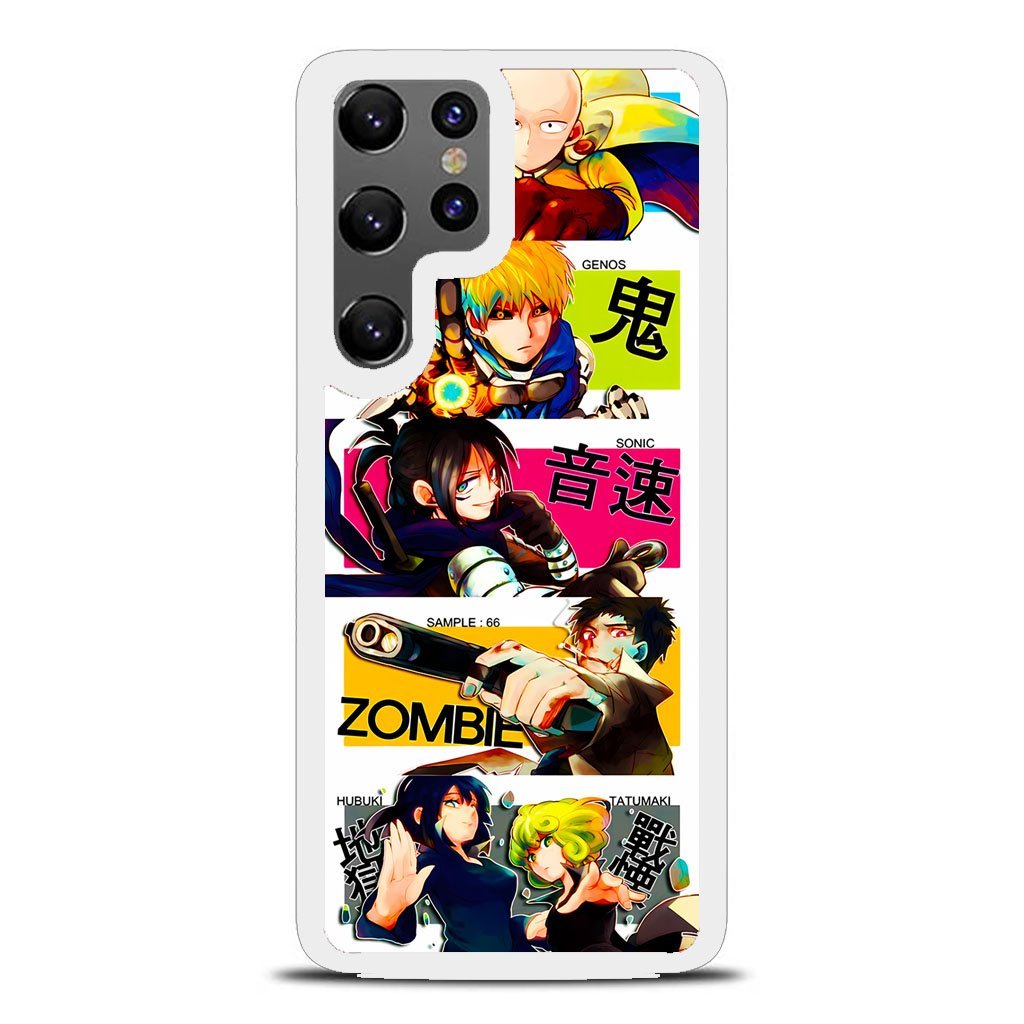 One Punch Man Characters Samsung Galaxy S25 / S25 Plus / S25 Ultra Case - Image 2