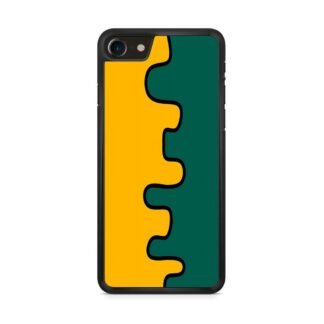 Orange Green Split Slime iPhone 7 / 8 / SE 2020 / SE 2022 Case