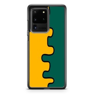 Orange Green Split Slime Samsung Galaxy S20 / S20 Plus / S20 Ultra / S20 FE Case