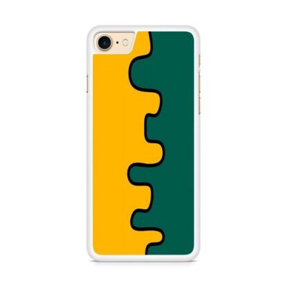Orange Green Split Slime iPhone 7 / 8 / SE 2020 / SE 2022 Case - Image 2