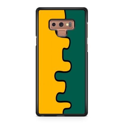 Orange Green Split Slime Samsung Galaxy Note 9 Case