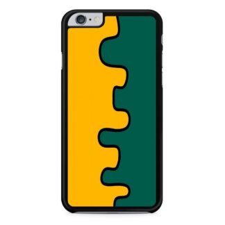 Orange Green Split Slime iPhone 6 / 6S / 6 Plus / 6S Plus Case