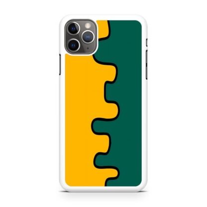 Orange Green Split Slime iPhone 15 / 15 Plus / 15 Pro / 15 Pro Max Case - Image 2