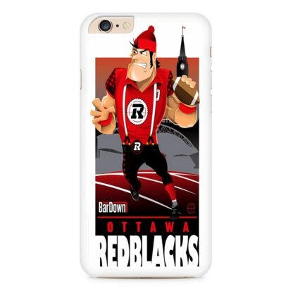 Ottawa Redblacks NFL Team iPhone 6 / 6S / 6 Plus / 6S Plus Case - Image 2