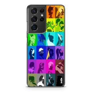 Overwatch All Hero Colorful Samsung Galaxy S21 / S21 Plus / S21 Ultra / S21 FE Case