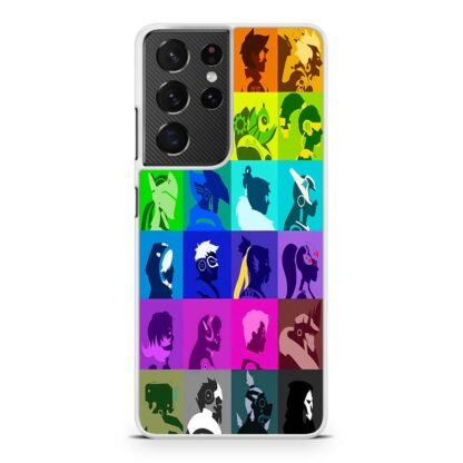 Overwatch All Hero Colorful Samsung Galaxy S21 / S21 Plus / S21 Ultra / S21 FE Case - Image 2