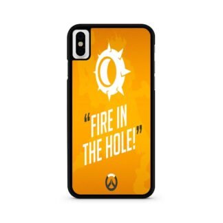Overwatch Junkrat Fire In Hole iPhone X / XR / XS / XS Max Case