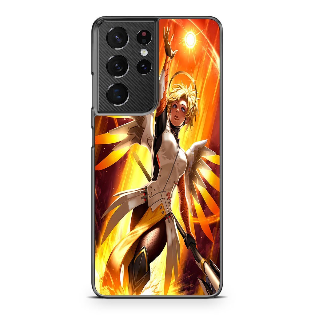 Overwatch Mercy Samsung Galaxy S21 / S21 Plus / S21 Ultra / S21 FE Case