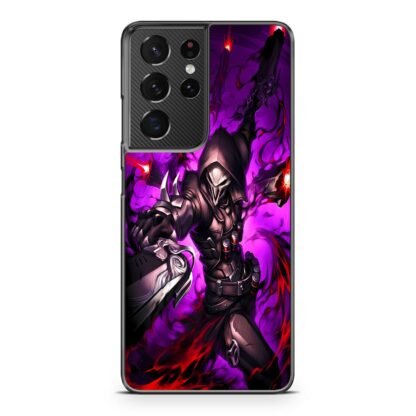 Overwatch Reaper Death Blossom Samsung Galaxy S21 / S21 Plus / S21 Ultra / S21 FE Case