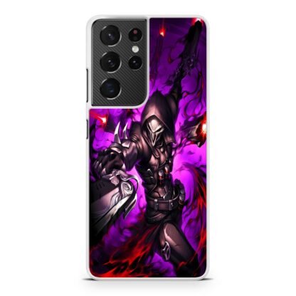 Overwatch Reaper Death Blossom Samsung Galaxy S21 / S21 Plus / S21 Ultra / S21 FE Case - Image 2