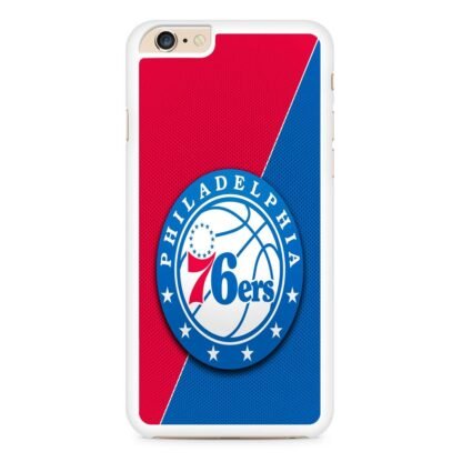 Philadelphia 76ers Carbon Logo iPhone 6 / 6S / 6 Plus / 6S Plus Case - Image 2