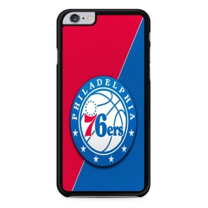 Philadelphia 76ers Carbon Logo iPhone 6 / 6S / 6 Plus / 6S Plus Case