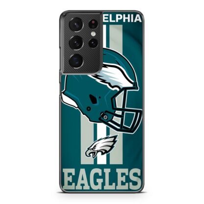 Philadelphia Eagles Helmet NFL Logo Samsung Galaxy S21 / S21 Plus / S21 Ultra / S21 FE Case