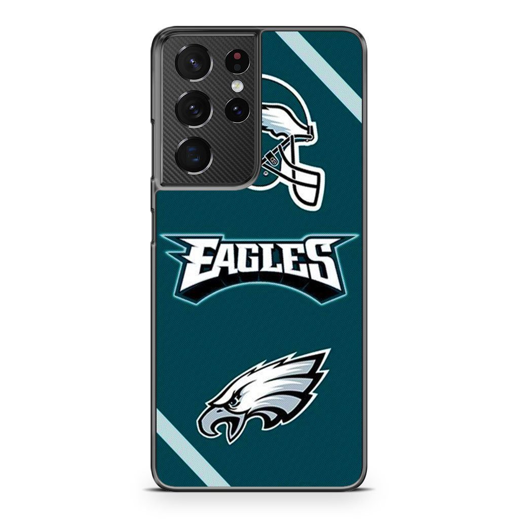 Philadelphia Eagles NFL Logo Samsung Galaxy S21 / S21 Plus / S21 Ultra / S21 FE Case