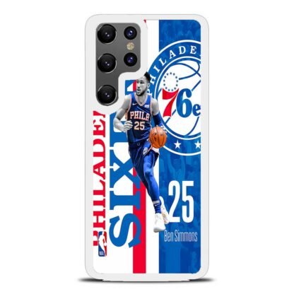 Philadelphia Sixers Ben Simmons Samsung Galaxy S25 / S25 Plus / S25 Ultra Case - Image 2