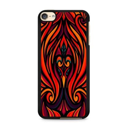 Phoenix Flame Pattern Art iPod Touch 6 / 7 Case