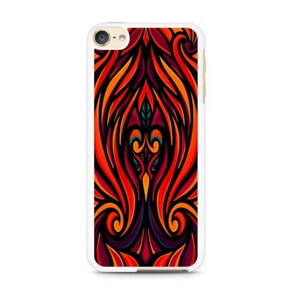 Phoenix Flame Pattern Art iPod Touch 6 / 7 Case - Image 2
