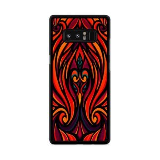 Phoenix Flame Pattern Art Samsung Galaxy Note 8 Case
