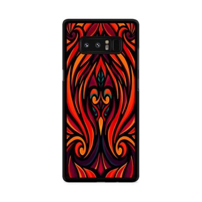 Phoenix Flame Pattern Art Samsung Galaxy Note 8 Case