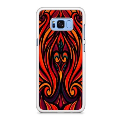 Phoenix Flame Pattern Art Samsung Galaxy S8 / S8 Plus Case - Image 2