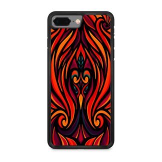 Phoenix Flame Pattern Art iPhone 7 Plus / 8 Plus Case