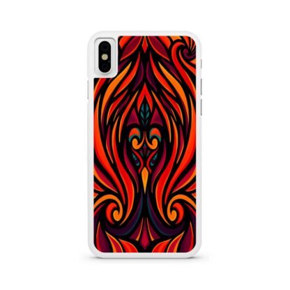 Phoenix Flame Pattern Art iPhone X / XR / XS / XS Max Case - Image 2