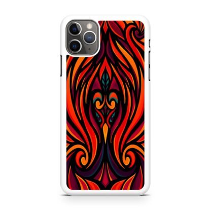 Phoenix Flame Pattern Art iPhone 15 / 15 Plus / 15 Pro / 15 Pro Max Case - Image 2