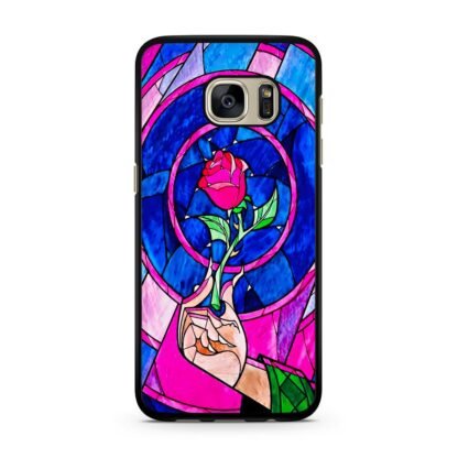 Pink Flower Mosaic Samsung Galaxy S7 / S7 Edge Case