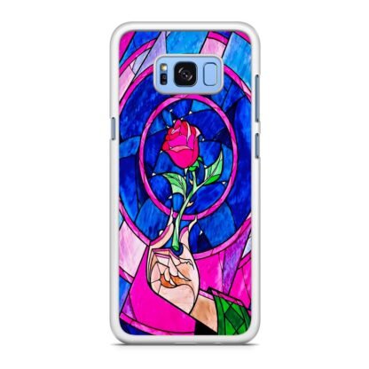 Pink Flower Mosaic Samsung Galaxy S8 / S8 Plus Case - Image 2
