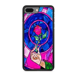 Pink Flower Mosaic iPhone 7 Plus / 8 Plus Case
