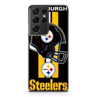Pittsburgh Steelers Helmet NFL Logo Samsung Galaxy S21 / S21 Plus / S21 Ultra / S21 FE Case