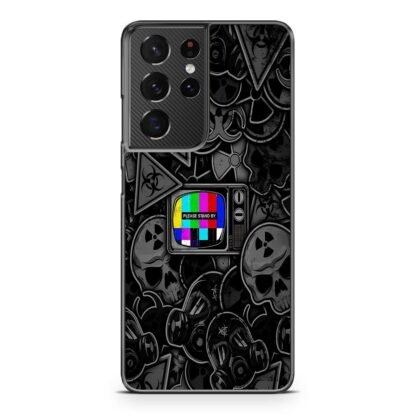 Please Stand By Biohazard Dark Samsung Galaxy S21 / S21 Plus / S21 Ultra / S21 FE Case