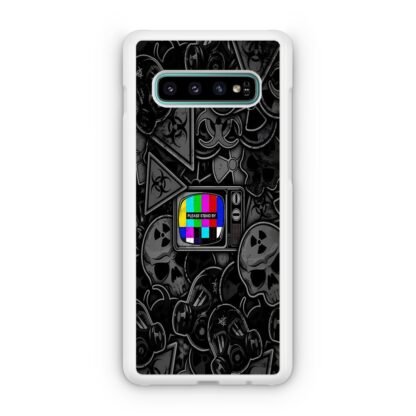Please Stand By Biohazard Dark Samsung Galaxy S10 / S10e / S10 Plus / S10 5G Case - Image 2
