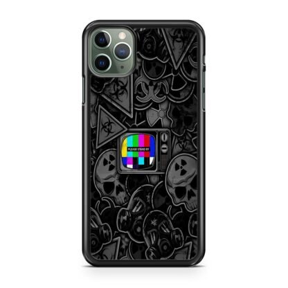 Please Stand By Biohazard Dark iPhone 15 / 15 Plus / 15 Pro / 15 Pro Max Case