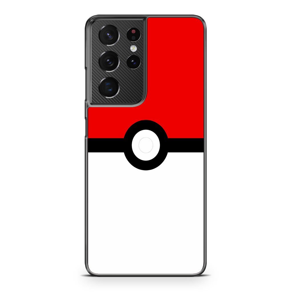 Pokemon Ball Samsung Galaxy S21 / S21 Plus / S21 Ultra / S21 FE Case