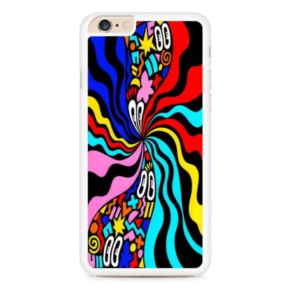 Pop Art Doodle Twister Cover iPhone 6 / 6S / 6 Plus / 6S Plus Case - Image 2