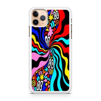 Pop Art Doodle Twister Cover iPhone 13 / 13 Pro / 13 Pro Max / 13 Mini Case - Image 2