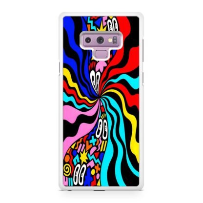 Pop Art Doodle Twister Cover Samsung Galaxy Note 9 Case - Image 2