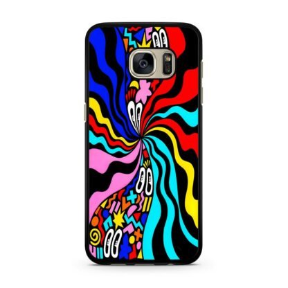Pop Art Doodle Twister Cover Samsung Galaxy S7 / S7 Edge Case