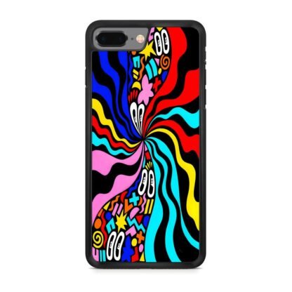 Pop Art Doodle Twister Cover iPhone 7 Plus / 8 Plus Case