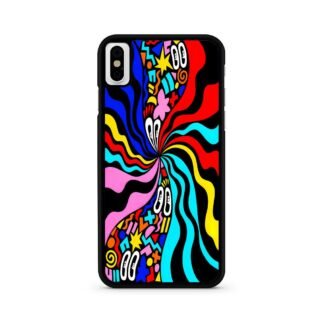 Pop Art Doodle Twister Cover iPhone X / XR / XS / XS Max Case