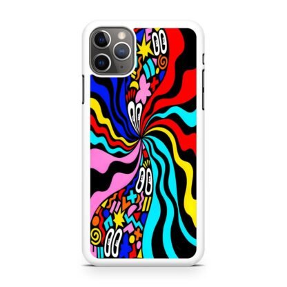 Pop Art Doodle Twister Cover iPhone 15 / 15 Plus / 15 Pro / 15 Pro Max Case - Image 2