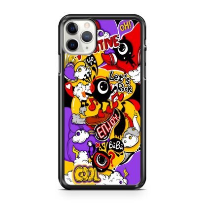 Positive Lets Rock Doodle Cover iPhone 12 / 12 Pro / 12 Pro Max / 12 Mini Case