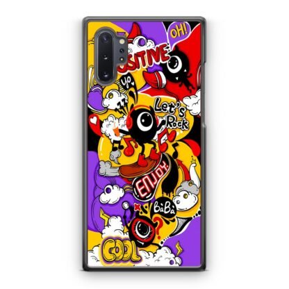 Positive Lets Rock Doodle Cover Samsung Galaxy Note 10 / Note 10 Plus Case
